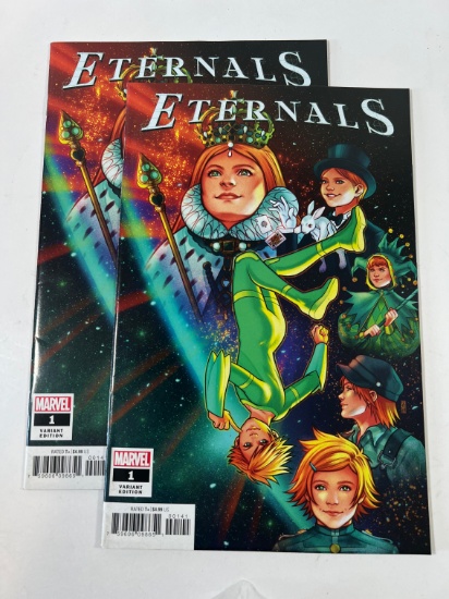 ETERNALS #1 - SPRITE VARIANT COVER