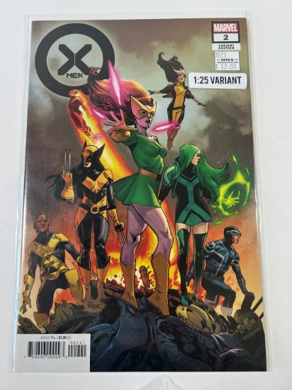 X-MEN #2 VARIANT COVER - 1 IN 25 RETAILER