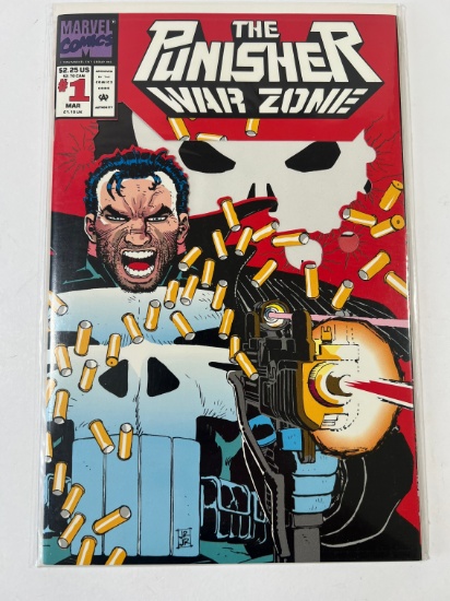THE PUNISHER WAR ZONE #1 - MARVEL (DIE CUT COVER)