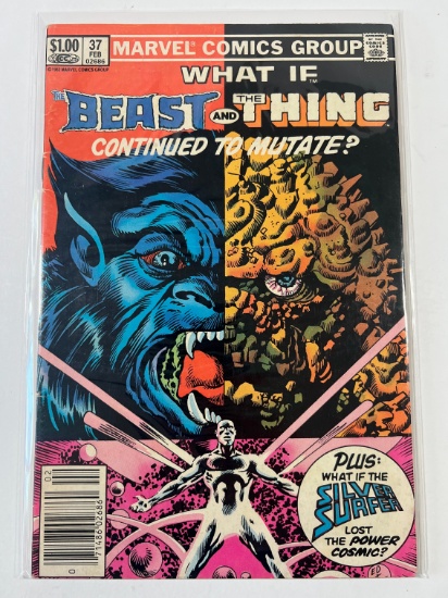 WHAT IF - THE BEAST AND THE THING CONTINUED TO MUTATE? #37 - MARVEL NEWSTAN