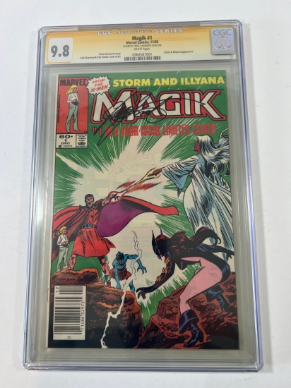 MAGIK #1 - MARVEL 83' - CGC SIGNATURE GRADE 9.8 - SIGNED BY CHRIS CLAREMONT