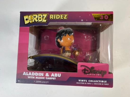 DORBZ RIDES DISNEY ALADDIN & ABU WITH MAGIC CARPET