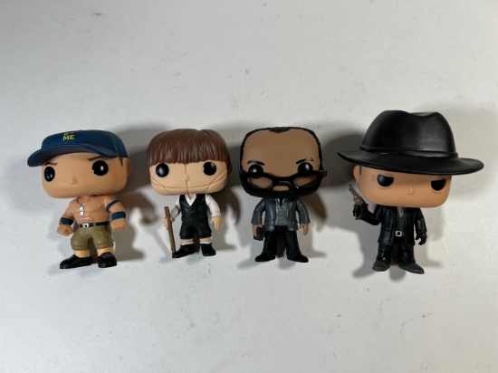 FUNKOS ASSORTED - (1) JOHN CENA (3) ASSORTED WEST WORLD