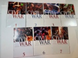 MARVEL CIVIL WAR - #1-7 (SEVEN PART EVENT)