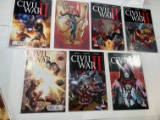 MARVEL CIVIL WAR ASSORTED - CIVIL WAR II #0, #0, 1-2, 5, 7 - CIVIL WAR #3