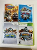 NINTENDO WII SKYLANDERS ASSORTED VIDEO GAMES
