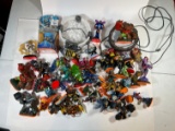 LARGE LOT ASSORTED SKYLANDERS PORTALS, FIGURES, ACCESSORIES