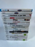 NINTENDO WII GAMES ASSORTED - INCLUDING SKYLANDERS, EPIC MICKEY, WRESTLING,