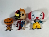 VINYL FIGURES ASSORTED - PUMPLIN, CARNAGE, IT