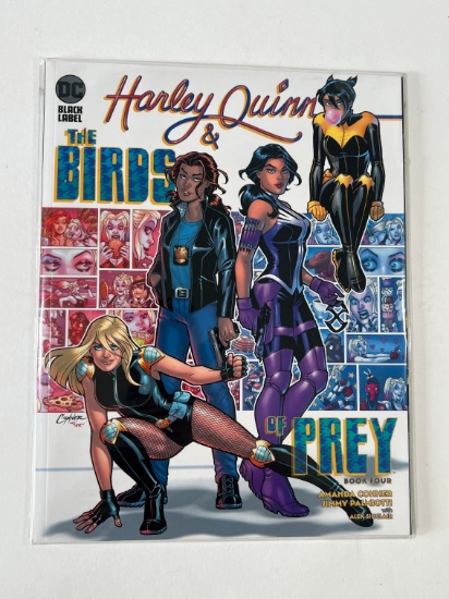 DC BLACK LABEL "HARLEY QUINN & THE BIRDS OF PREY" BOOK FOUR