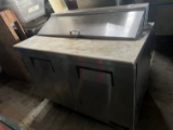 TRUE #TSSU-48-12-HC BANE MARIE SANDWICH STATION WITH CUTTING BOARD (1 OF 4