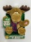 ORIGINAL PLUSH DEER GRANDMA GOT RUN OVER BY A REINDEER (NEEDS BATTERY)