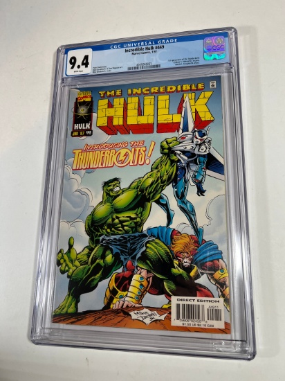 THE INCREDIBLE HULK #449 - MARVEL COMICS 97' - CGC GRADE 9.4 - 1ST APP OF H