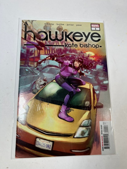 HAWKEYE - KATE BISHOP MARVEL #1 (REINTRO TO SUSAN BISHOP)