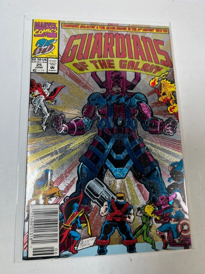 GUARDIANS OF THE GALAXY #25 - NEWSTAND (HOLO COVER)