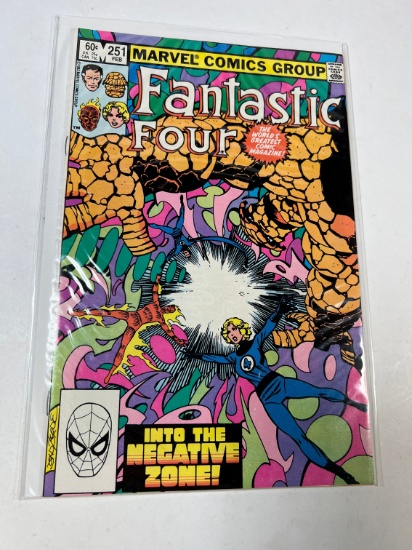 FANTASTIC FOUR #251 "INTO THE NEGATIVE ZONE"