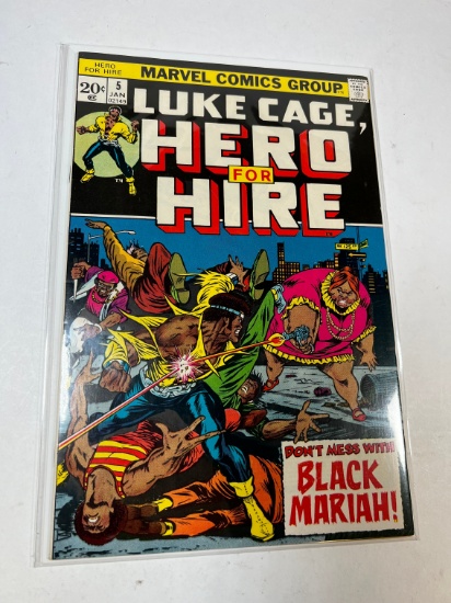 LUKE CAGE, HERO FOR HIRE #5 - MARVEL COMICS "DON’T MESS SITH BLACK MARIAH"