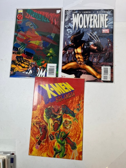 WOLVERINE/X-MEN ASSORTED - INCLUDING WOLVERING #91, & X-MEN "HOT SHOTS" POS