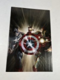 CAPTAIN AMERICA/IRON MAN #1 VARIANT EDITION - ALEX ROSS 1/50 EXCLUSIVE