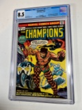 CHAMPIONS #1 - MARVEL 75' - CGC GRADE 8.5 - BLACK WIDOW. HERCULES, GHOST RI