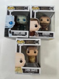 GAME OF THRONES FUNKO POPS - NIGHT KING, GENDRY, LORD VARYS