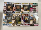 DC FUNKO POPS ASSORTED - AQUAMAN, BLACK ADAM, WONDER WOMAN, WHITE LANTERN S