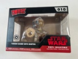 DORBZ STAR WARS TUSKEN RAIDER WITH BANTHA - VINYL COLLECTIBLES #010