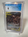 2020 UMBREON & DARKRAI GX BLACK STAR PROMO - CGC MINT 9 - TAG TEAM POWERS C