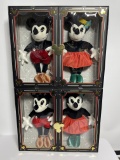 DISNEY LIMITED RELEASE MICKEY & MINNIE MOUSE COLLECTIBLE PLUSH