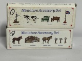 5 PIECE MINIATURE ACCESSORY SETS