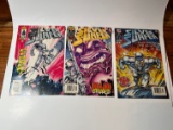 SILVER SURFER #118, 120, 121 - NEWSTAND EDITIONS