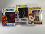 DISNEY FUNKO POPS ASSORTED - RED JAFAR, QUAILDOG, QUASIMODO