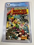 GIANT-SIZE DEFENDERS #3 - MARVEL 75' - CGC GRADE 9.4 - 1ST APP OF KARVAC. D