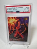1994 MARVEL MASTERPIECES SCARLET WITCH - PSA NM/MT 8