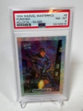 1994 MARVEL MASTERPIECES PUNISHER - HOLO SILVER - PSA NM/MT 8