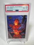 1994 MARVEL MASTERPIECES IRON MAN - PSA NM/MT 8