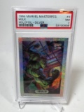 1994 MARVEL MASTERPIECES HULK HOLOFOIL SILVER - PSA NM 7