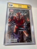 WOLVERINE #1 - MARVEL 14' - CGC SIGNATURE 9.8 - SIGNED BY GREG HORN - WIZAR