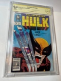 INCREDIBLE HULK #340 - CBCS SIGNATURE 9.4 - SIGNED BY BOB WIACEK 18' - (CLA