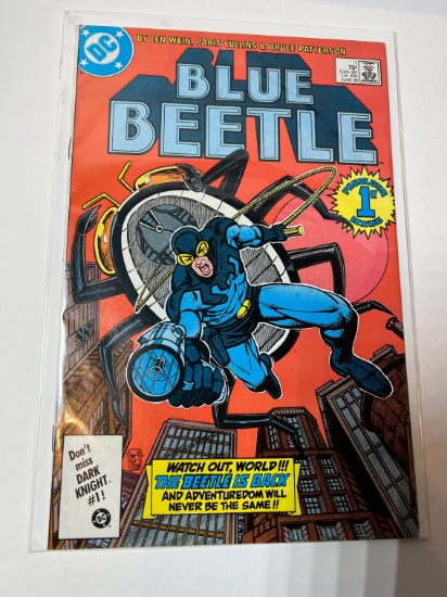 BLUE BEETLE #1 - DC (FIRST APP OF CONRAD CARAPAX BECOMES IDESTRUCTIBLE MAN)