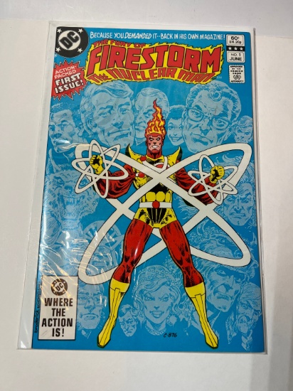 THE FURY FIRESTORM "THE NUCLEAR MAN" #1 - DC (1ST APPEARANCE OF BLACK BISON