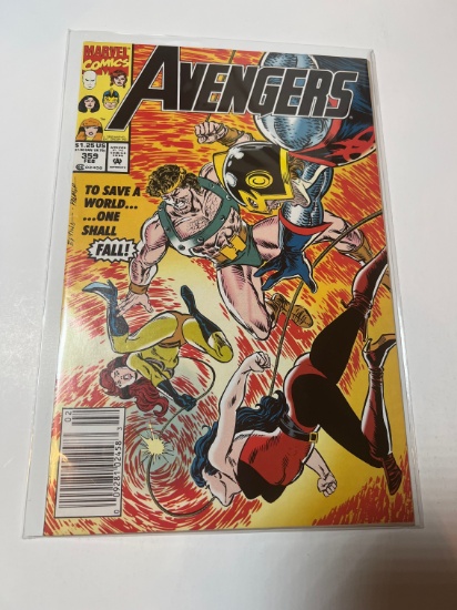 AVENGERS #359 - MARVEL COMICS NEWSTAND (1ST CAMEO APP OF ANTI VISION)