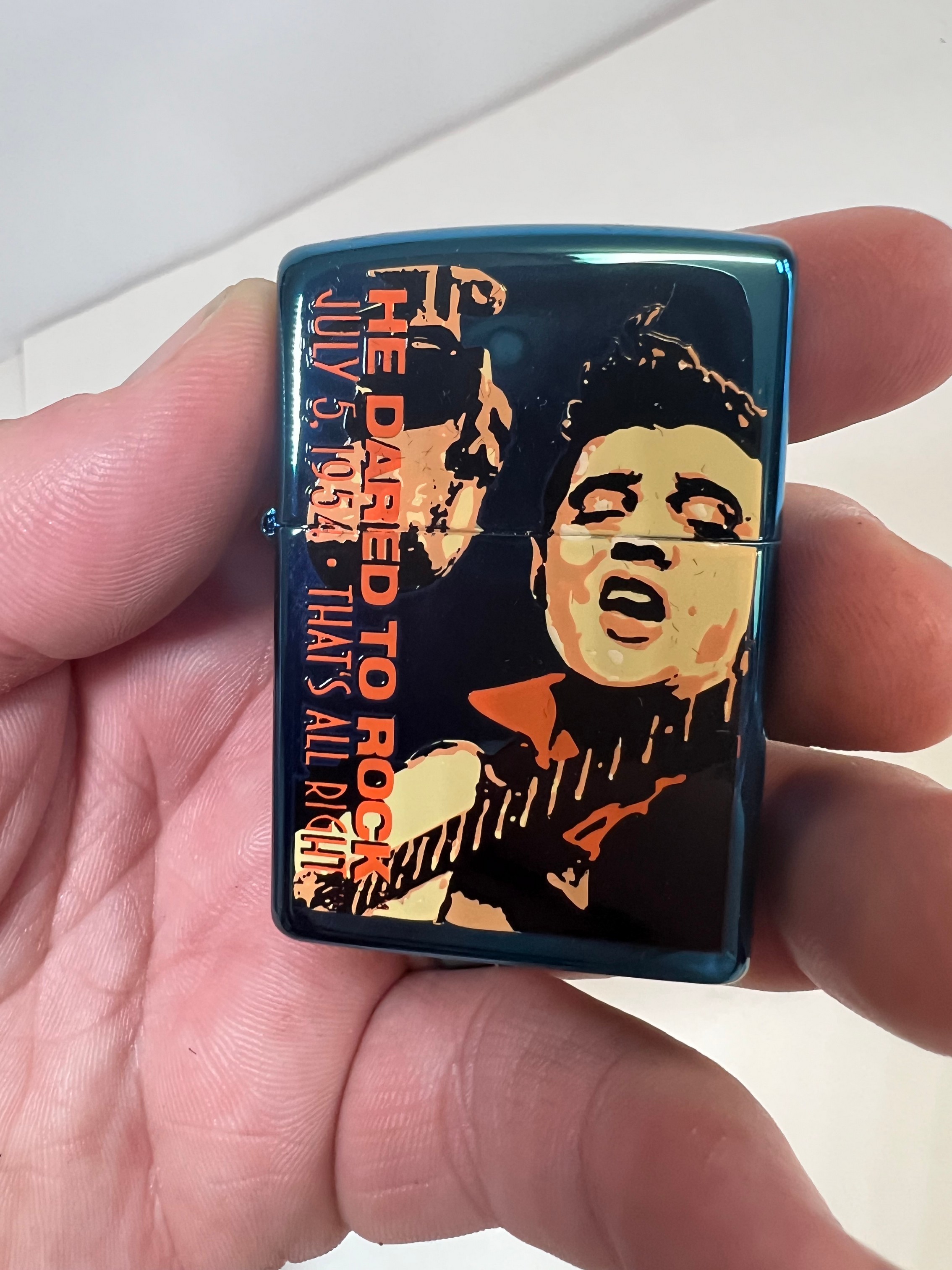 ELVIS PRESLEY LIMITED EDITION ZIPPO LIGHTER - | Proxibid