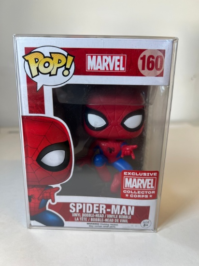 SPIDER-MAN FUNKO POP MARVEL #160 - EXCLUSIVE COLLECTOR CORPS