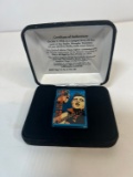 ELVIS PRESLEY LIMITED EDITION ZIPPO LIGHTER - WITH CASE (LIMITED #1499/4000