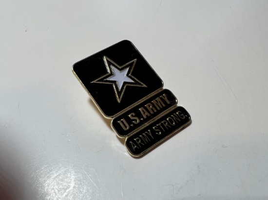 US ARMY "ARMY STRONG" PIN