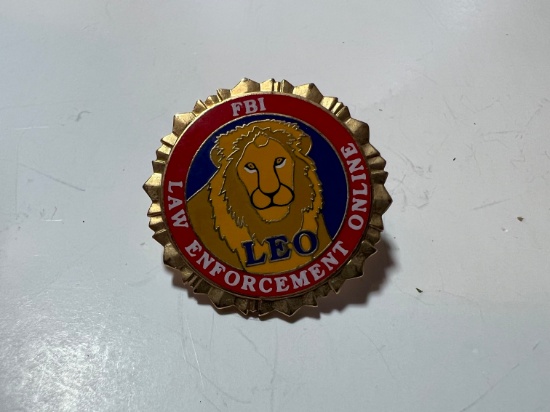 FBI LAW ENFORCEMENT ONLINE - LEO PIN