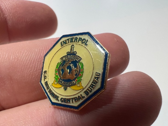 INTERPOL - US NATIONAL CENTRAL BUREAU PIN