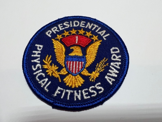 PRESIDENTIAL PHYSICAL FITNESS AWARD PATCH