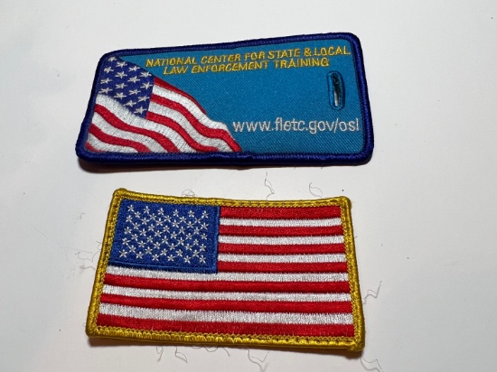 AMERICAN FLAG PATCH, NATIONAL CENTER FOR STATE & LOCAL LAW ENFORCEMENT TRAI